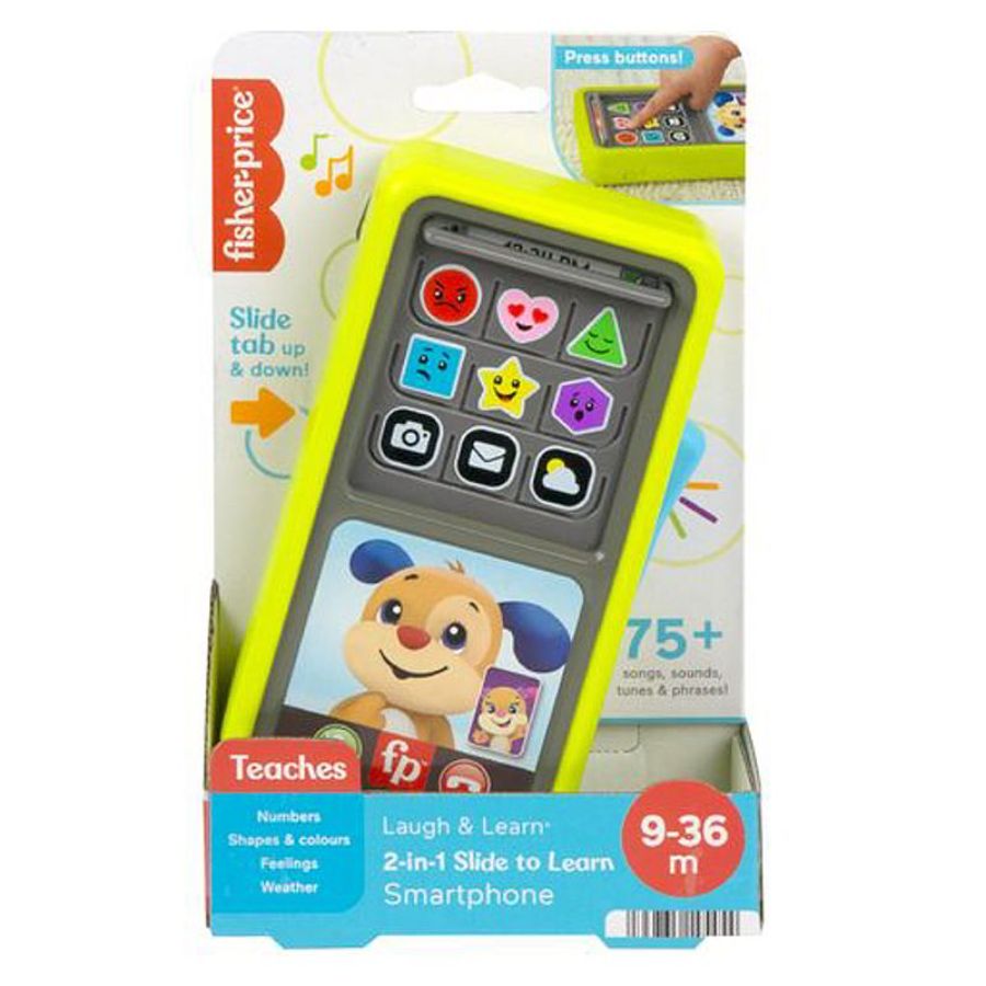 Fisher Price Laugh & Learn 2 In 1 Slide to Learn Smartphone