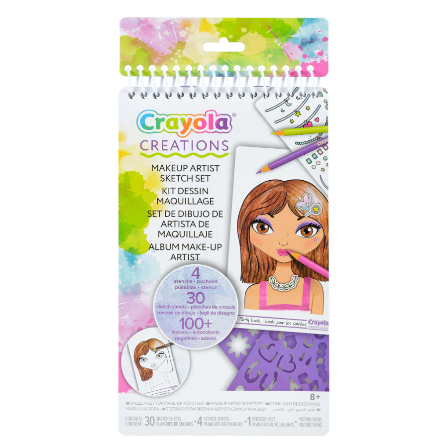 Crayola Creations Make Up Sketch Set