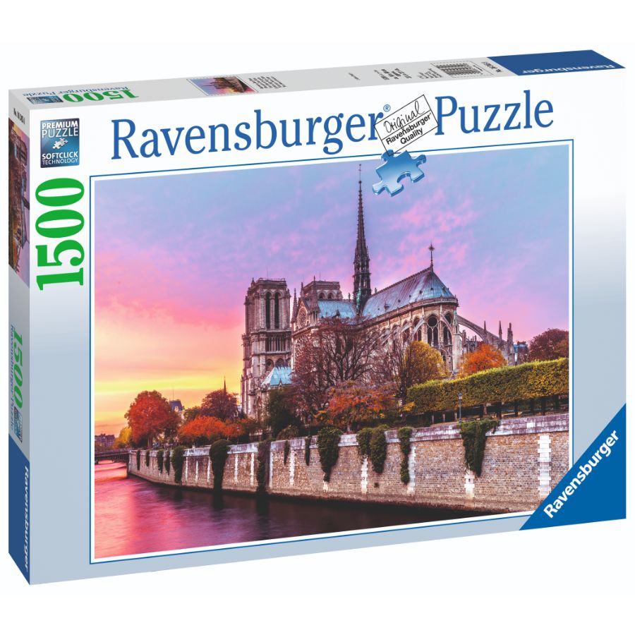 Ravensburger Puzzle 1500 Piece Picturesque Notre Dame