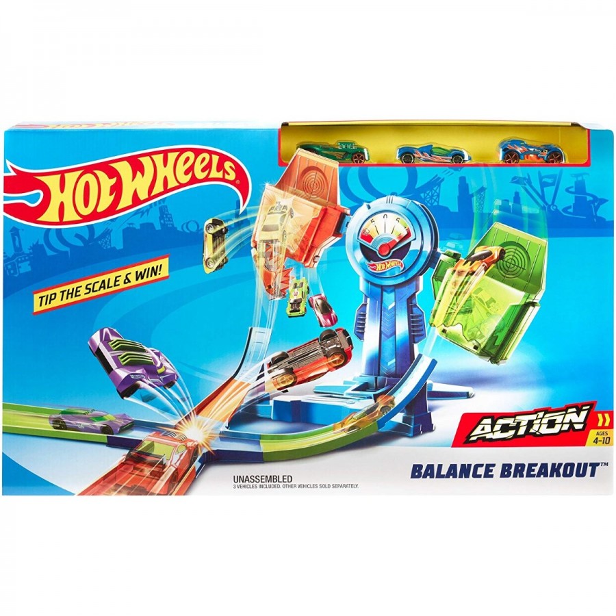 Hot Wheels Balance Breakout Play Set