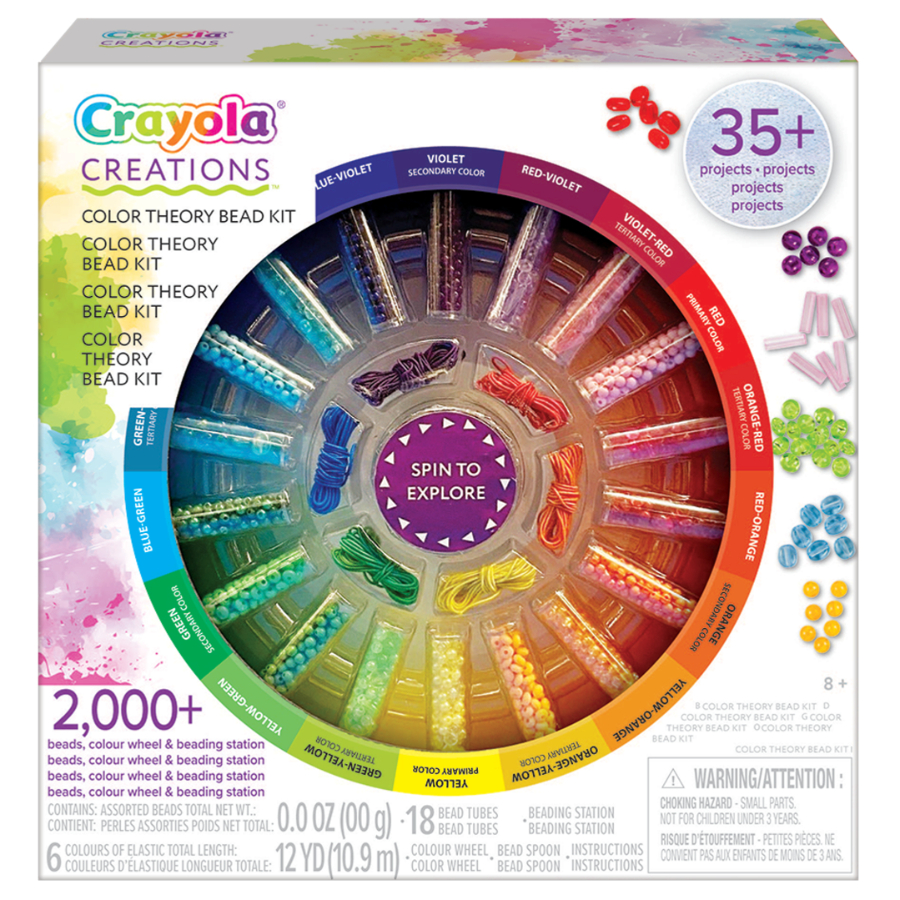 Crayola Creations Colour Theory Bead Jewelry Kit