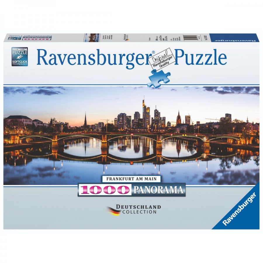 Ravensburger Puzzle 1000 Piece Frankfurt Reflections