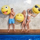 Luxe Emoji Beach Balls Assorted 70cm