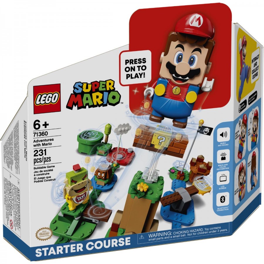 LEGO Super Mario Starter Set Adventures With Mario