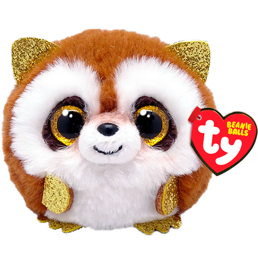 Beanie Boos Ty Puffies Pickpocket Raccoon