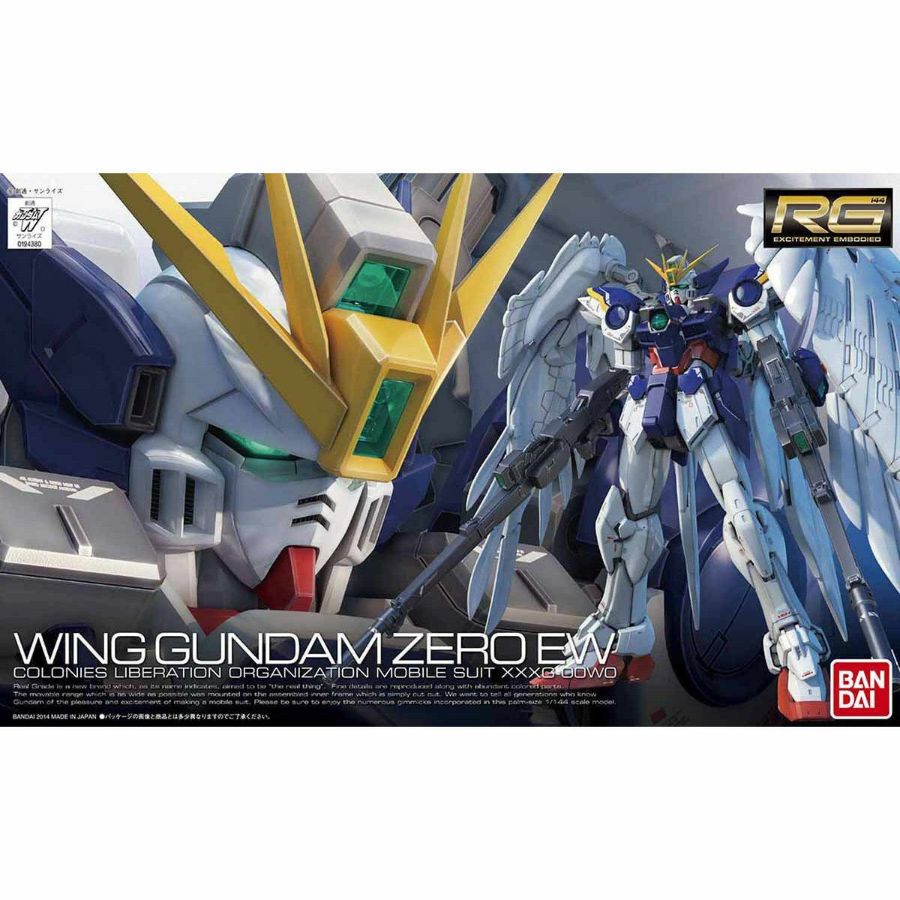 Gundam Model Kit 1:144 RG XXXG-00W0 Wing Gundam Zero EW