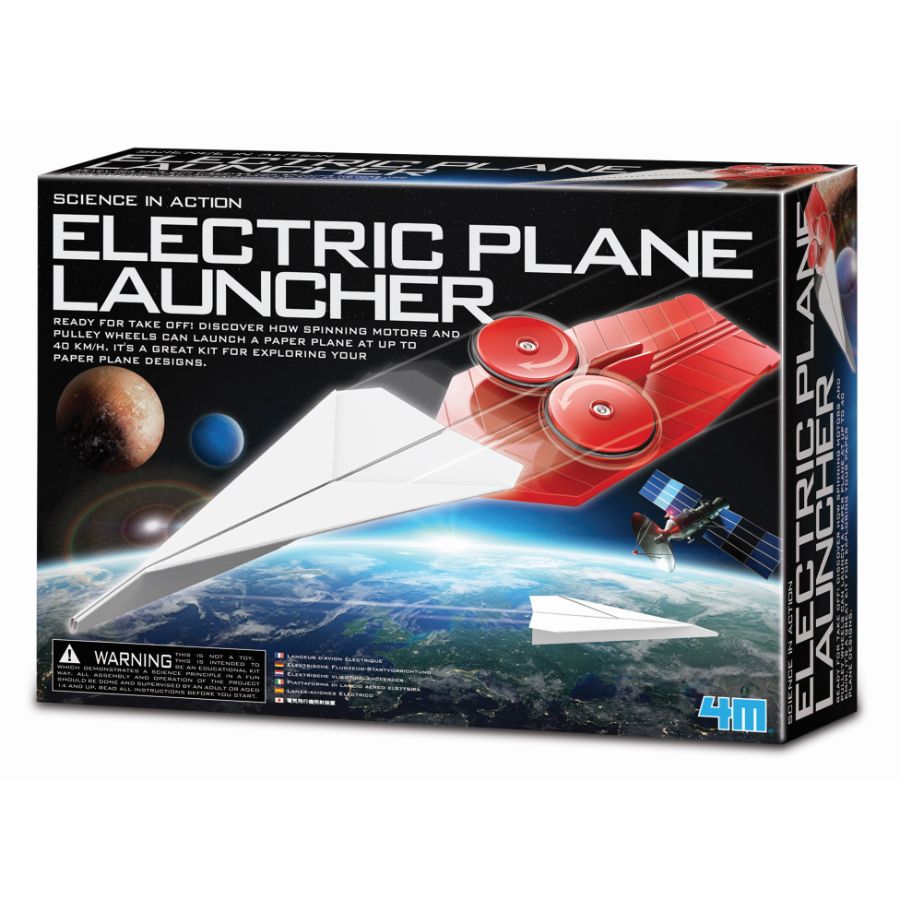 Science In Action Electronic Paper Plane Launcher Kit