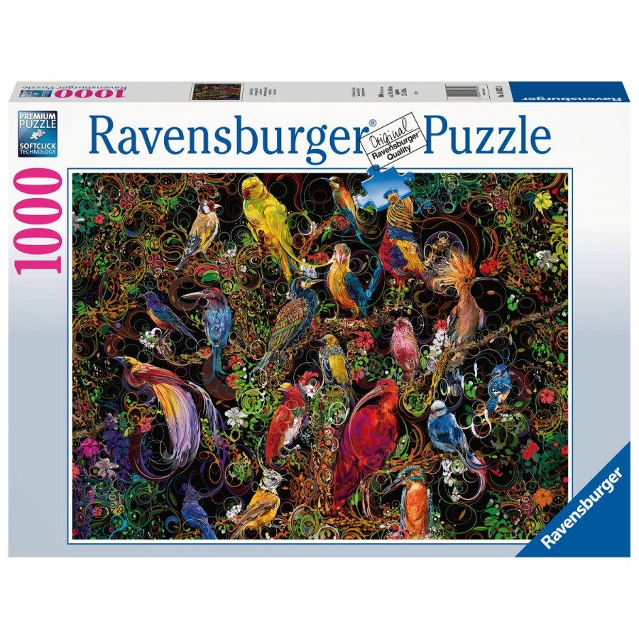 Ravensburger Puzzle 1000 Piece Birds Of Art