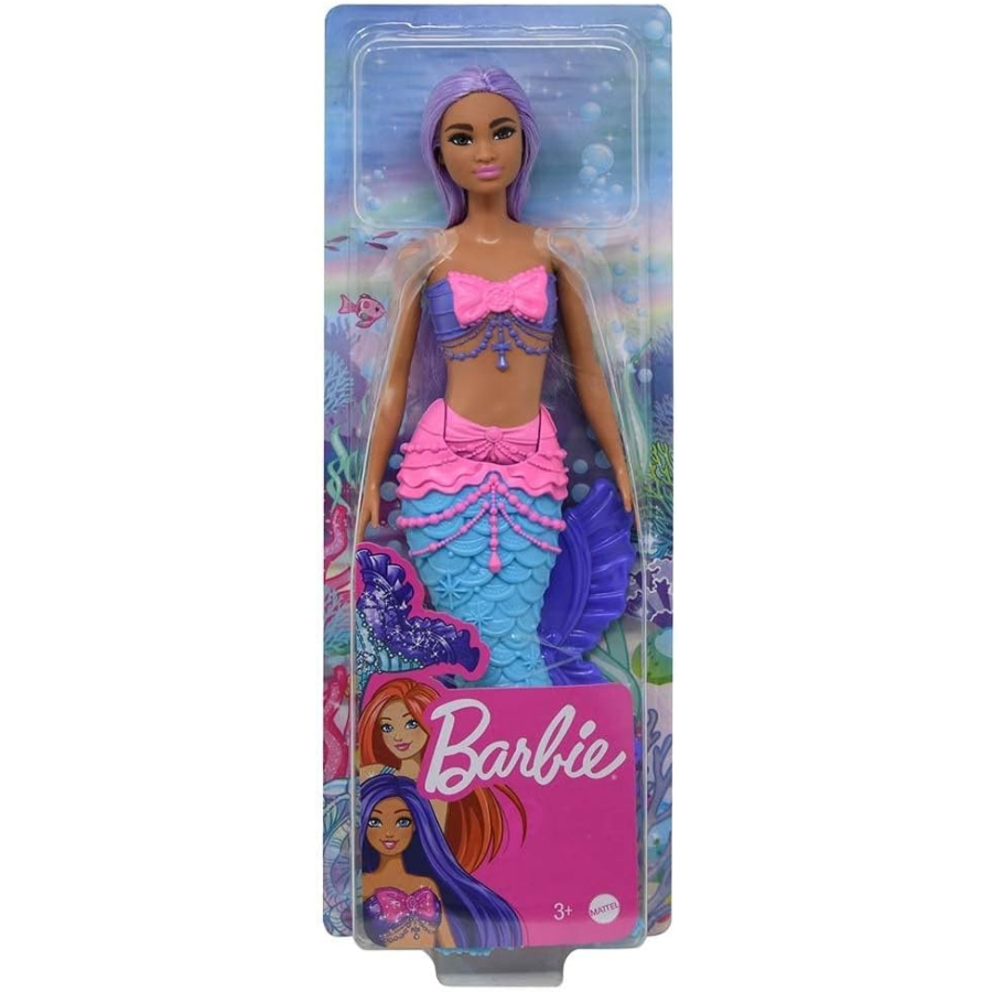 Barbie Mermaid Doll With Purple Hair