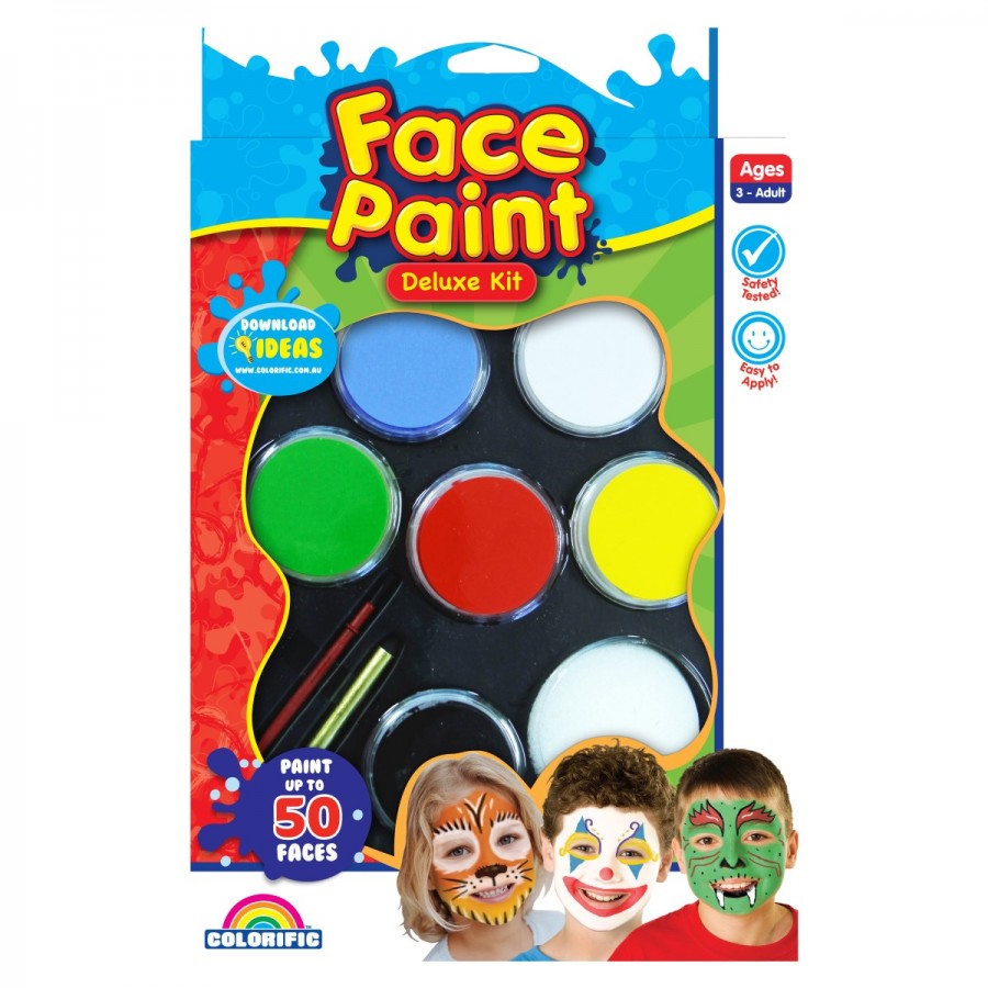 Face Art Deluxe Face Paint Kit
