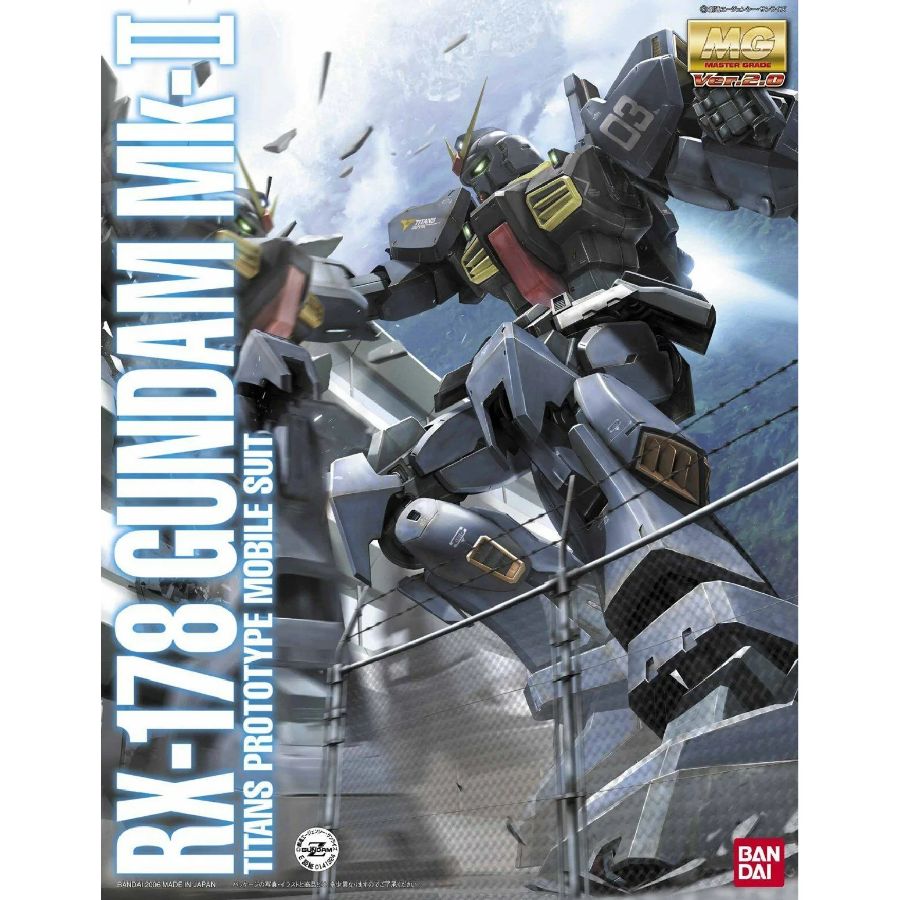 Gundam Model Kit 1:100 MG Gundam Mk II Titans Ver 2
