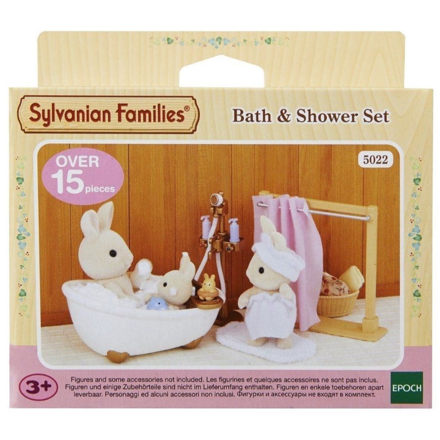 Sylvanian Families Bath & Shower Set