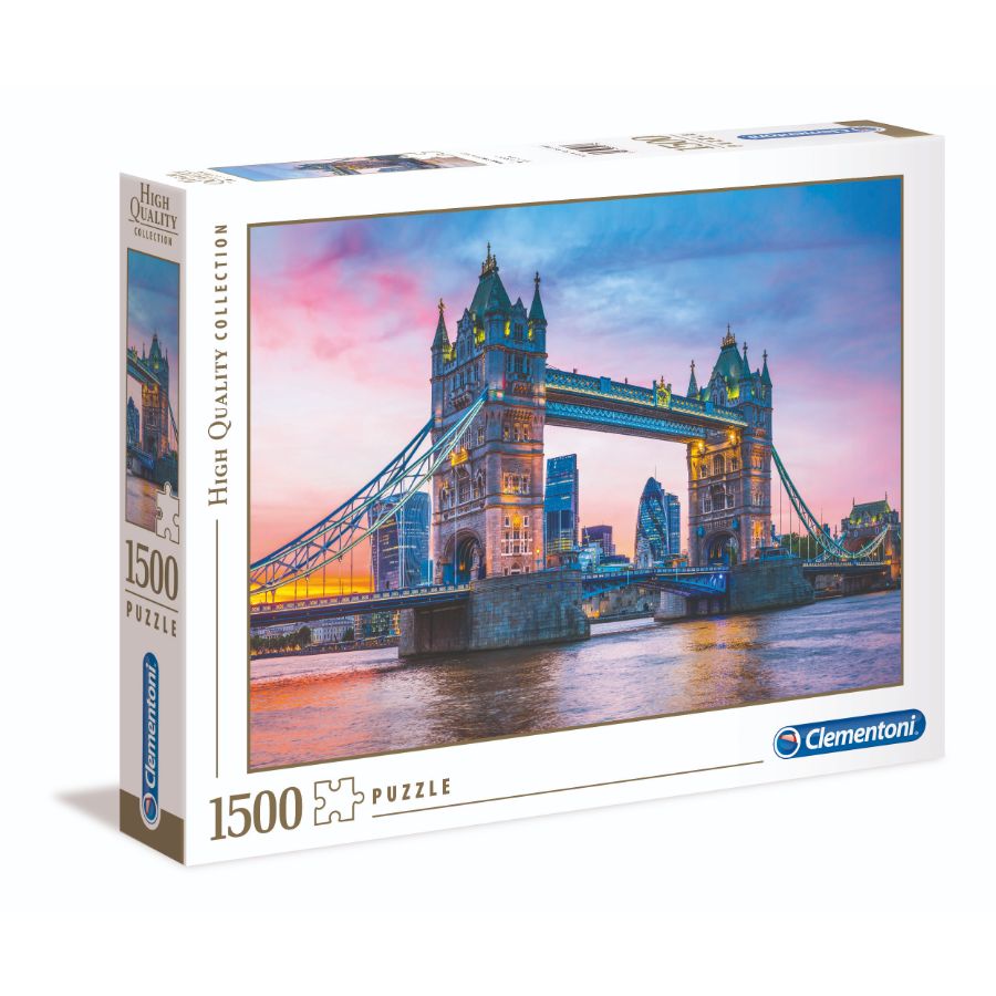 Clementoni Puzzle 1500 Piece Tower Bridge Sunset