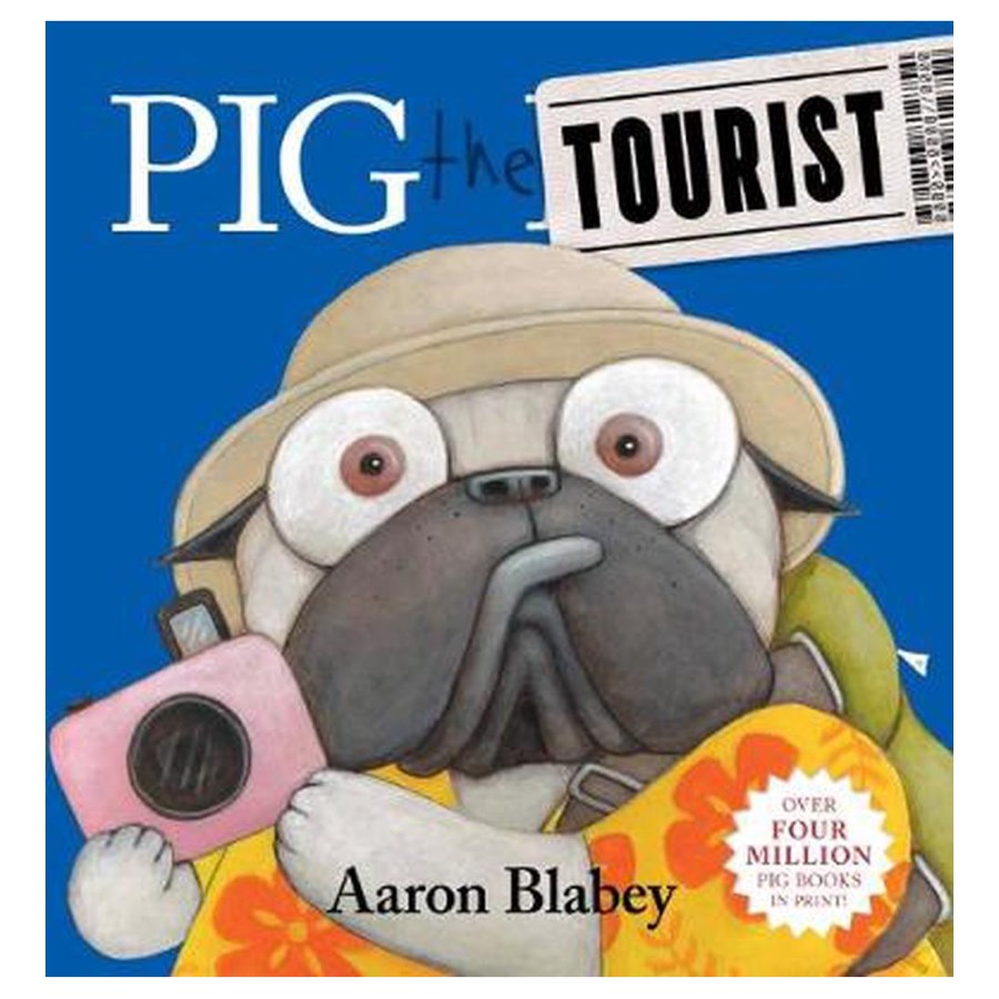 Childrens Book Pig The Tourist