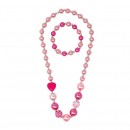 Be My Valentine Necklace & Bracelet Set