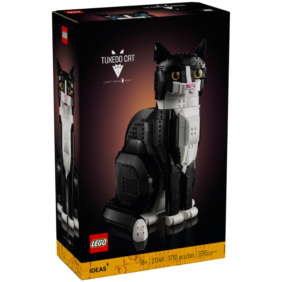 LEGO Ideas Tuxedo Cat