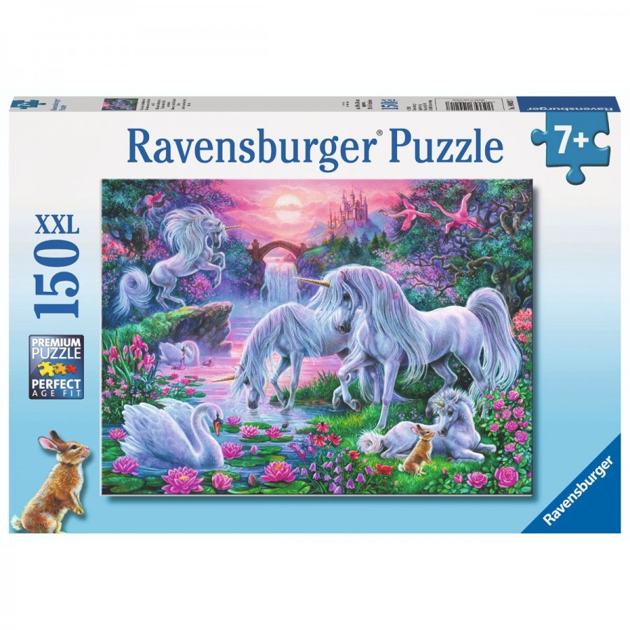 Ravensburger Puzzle 150 Piece Unicorns At Sunset