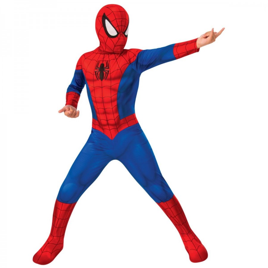 Spider-Man Classic Kids Dress Up Costume Size 6-8