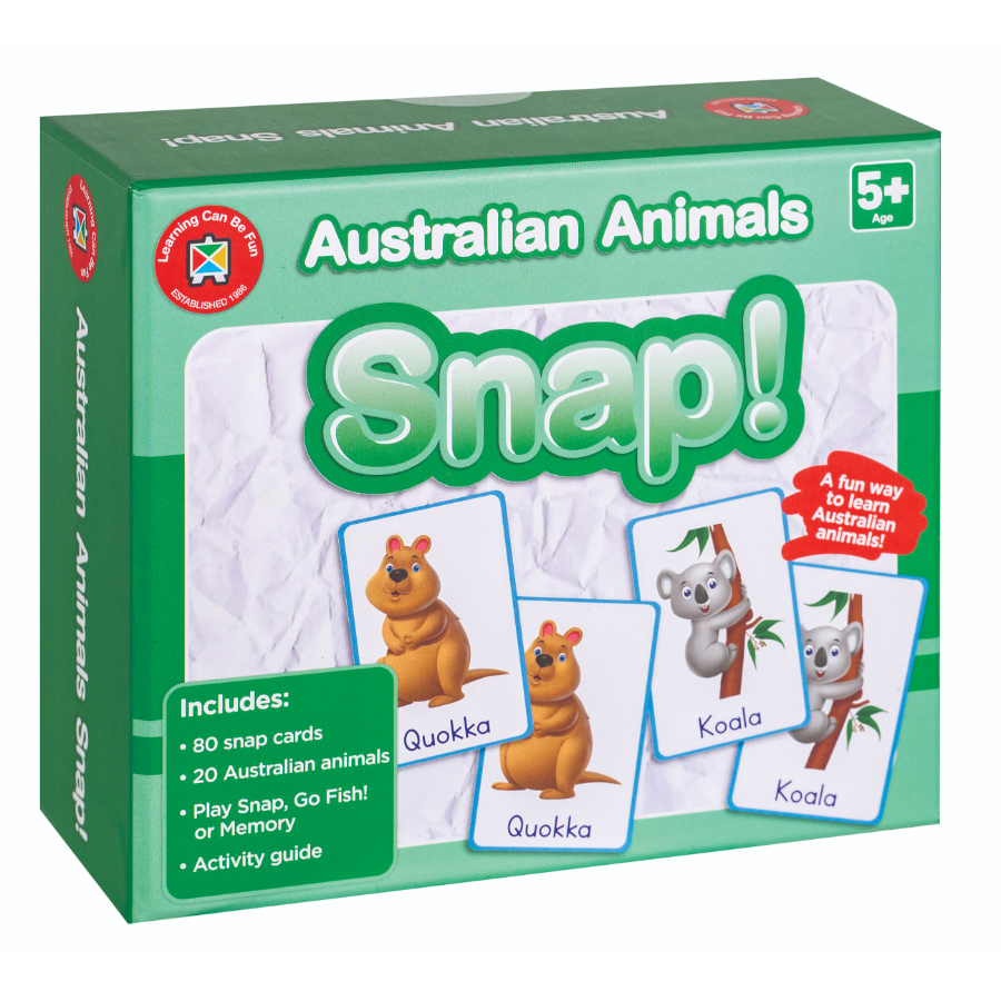 Australian Animals Snap Game