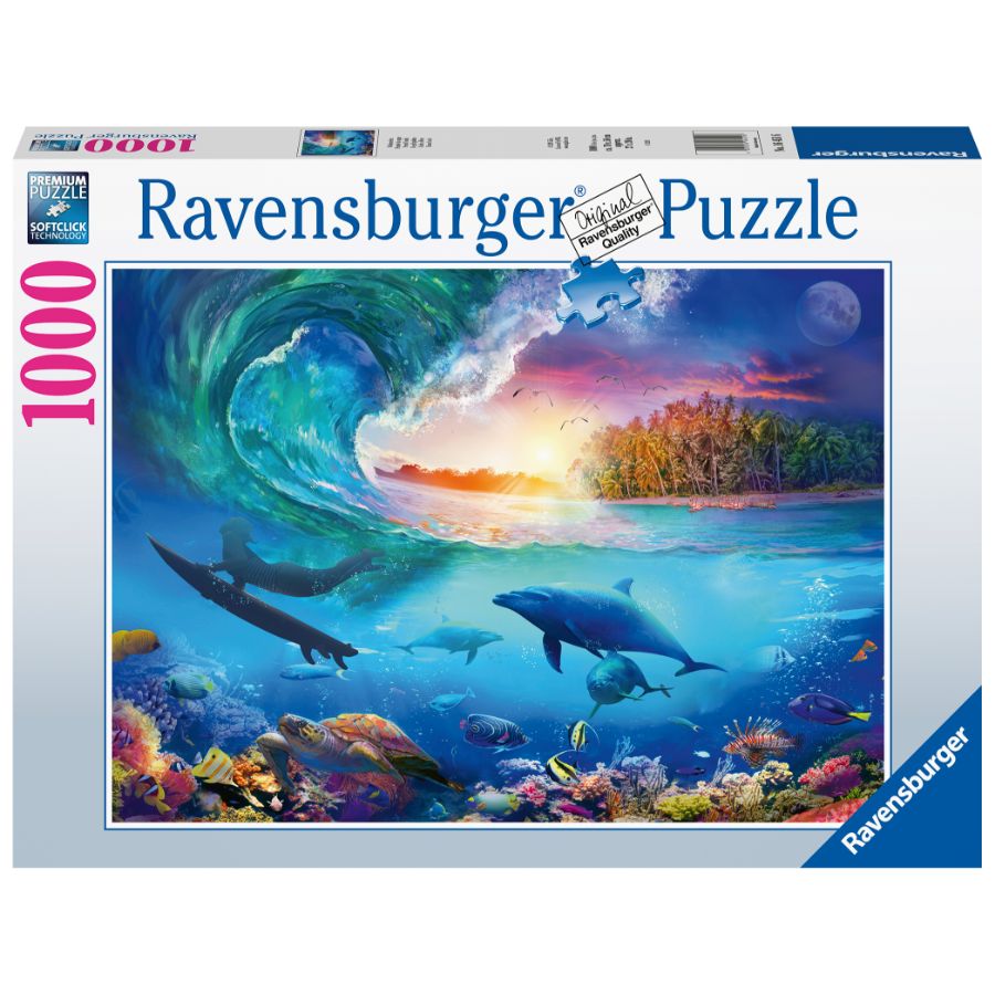 Ravensburger Puzzle 1000 Piece Catch A Wave