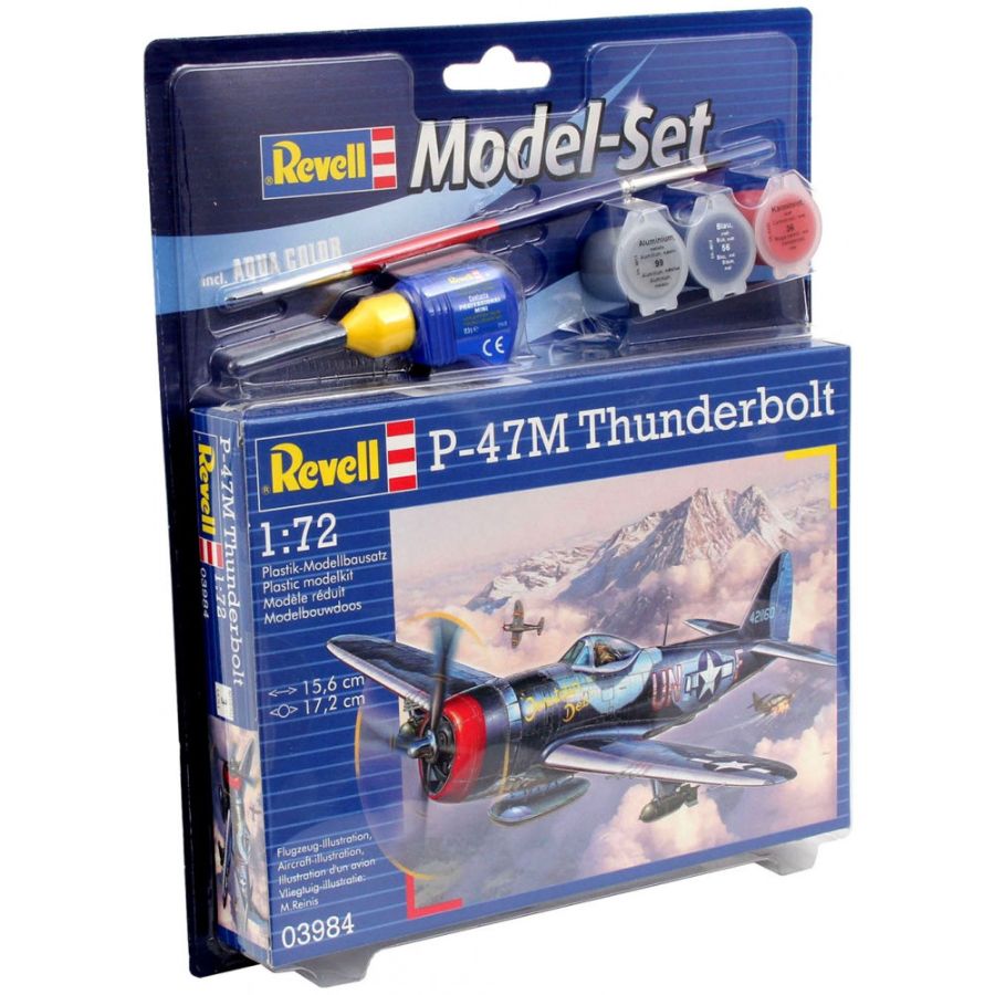 Revell Model Kit Gift Set 1:72 P-47 M Thunderbolt
