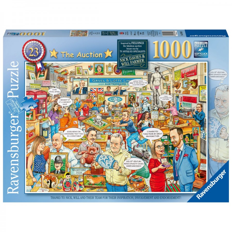 Ravensburger Puzzle 1000 Piece The Auction No 23