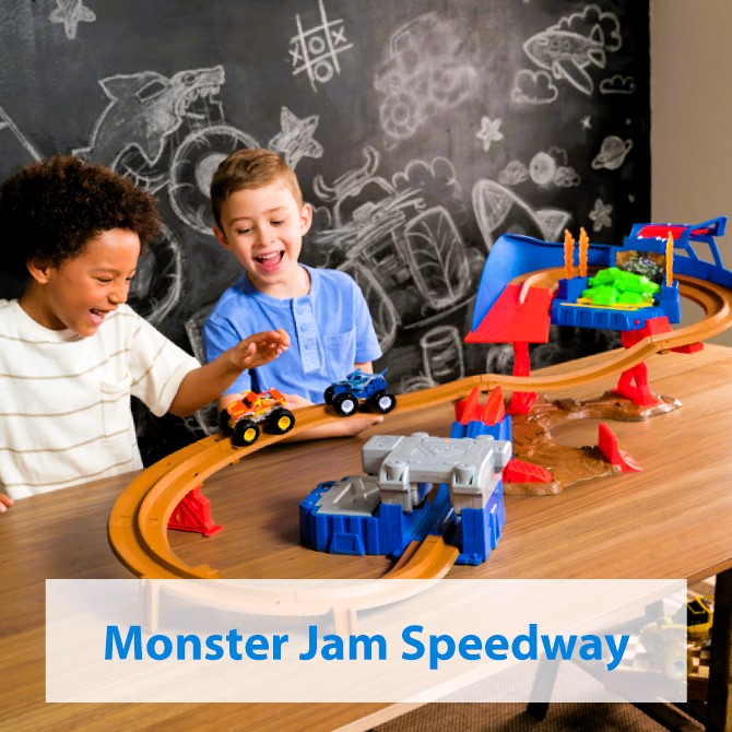 New Monster Jam Super Charger Speedway