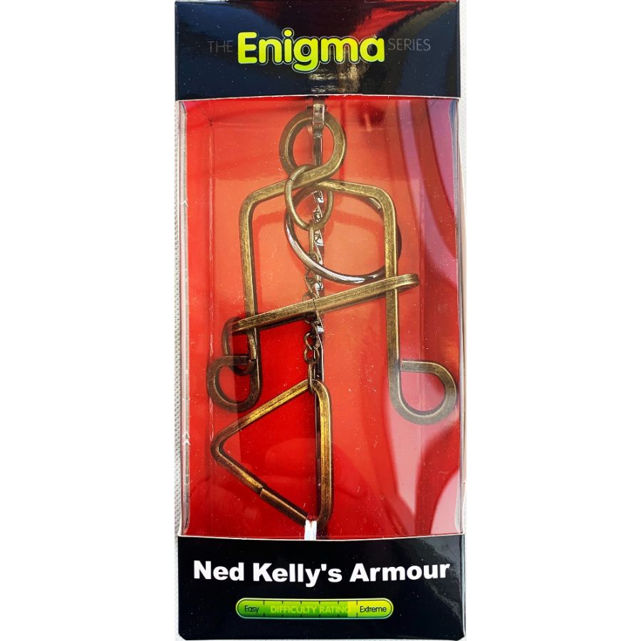 Enigma Metal Puzzle Ned Kellys Armour
