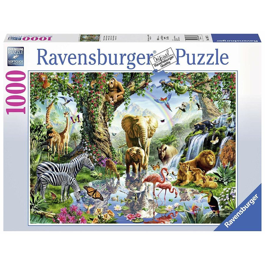 Ravensburger Puzzle 1000 Piece Adventures In The Jungle