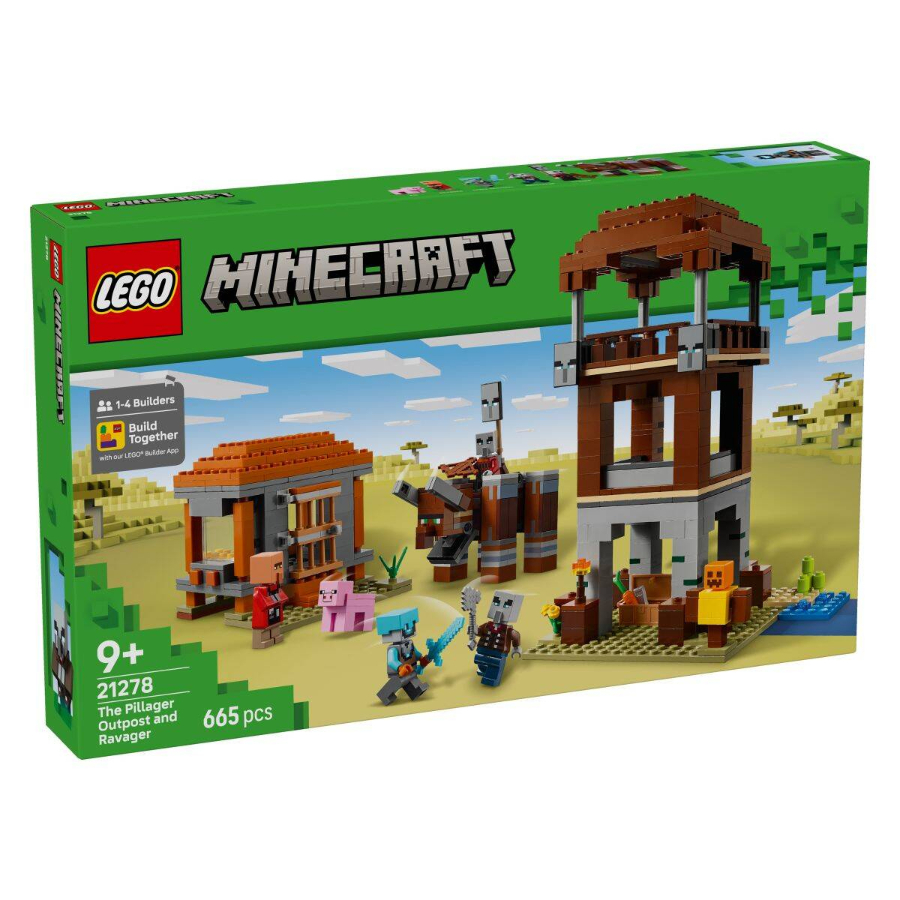 LEGO Minecraft The Pillager Outpost & Ravager