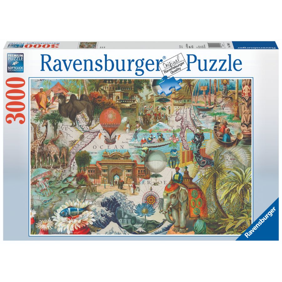 Ravensburger Puzzle 3000 Piece Oceania