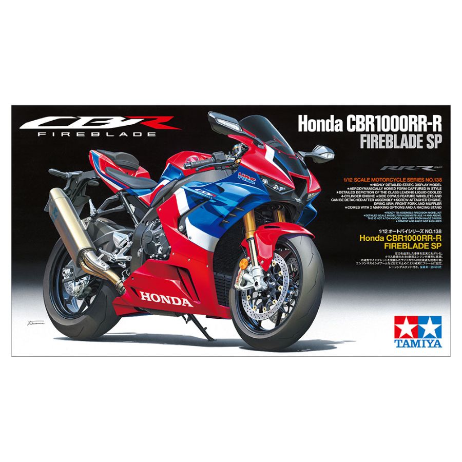 Tamiya Model Kit 1:12 Honda CBR1000RR-R Fireblade