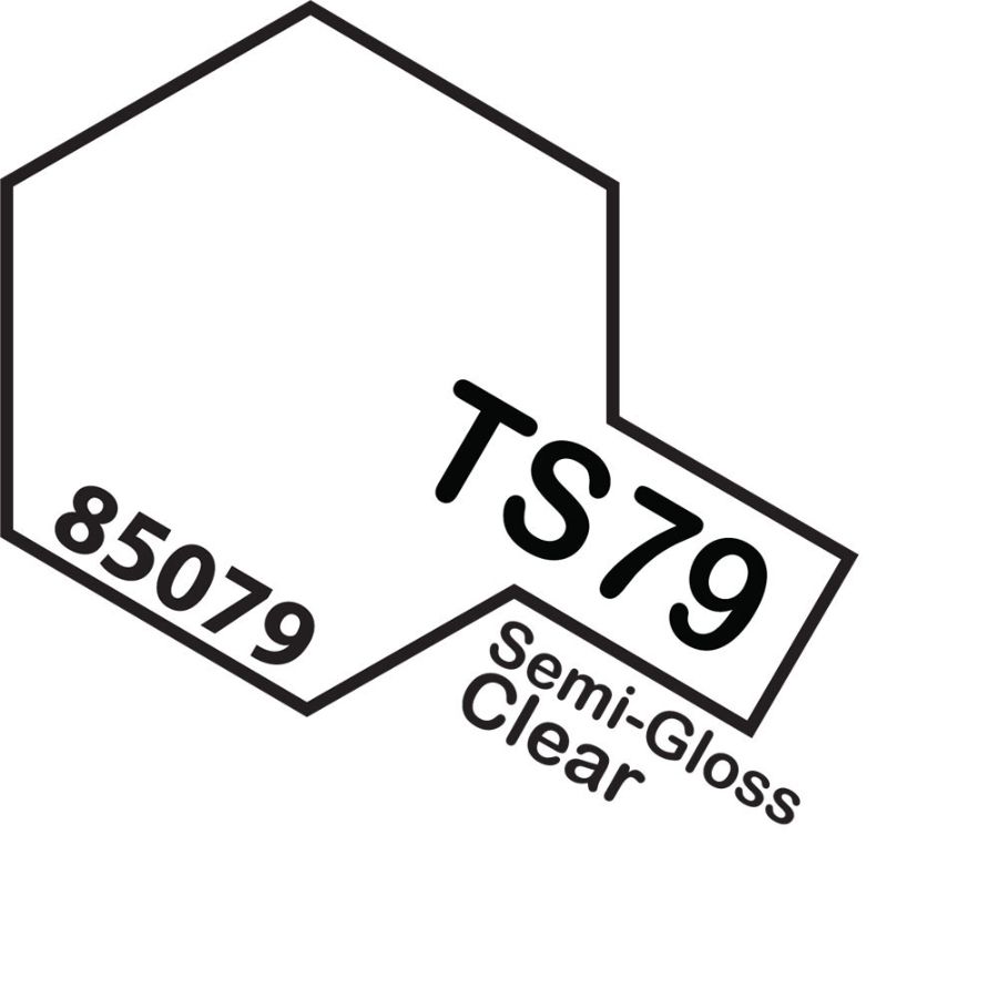 Tamiya Spray Paint TS79 Semi Gloss Clear