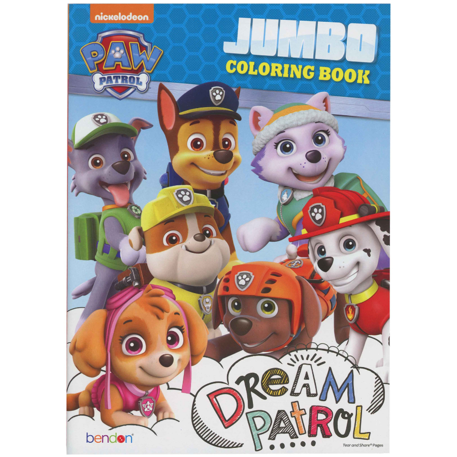 Paw Patrol 80 Page Colouring Book Assorted