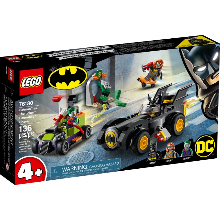 LEGO Super Heroes Batman Vs The Joker Batmobile Chase