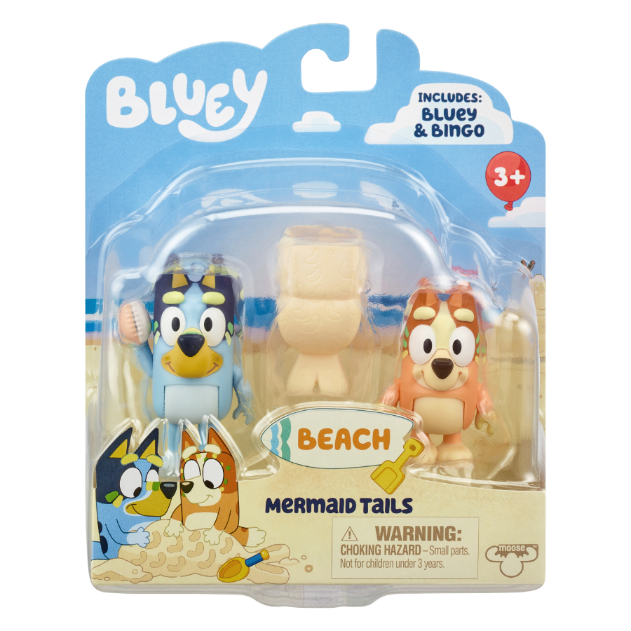 Bluey Series 9 Figurine 2 Pack With Accessories Assorted