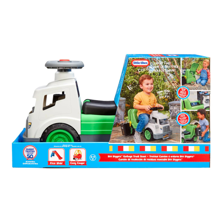 Little Tikes Dirt Digger Garbage Scoot