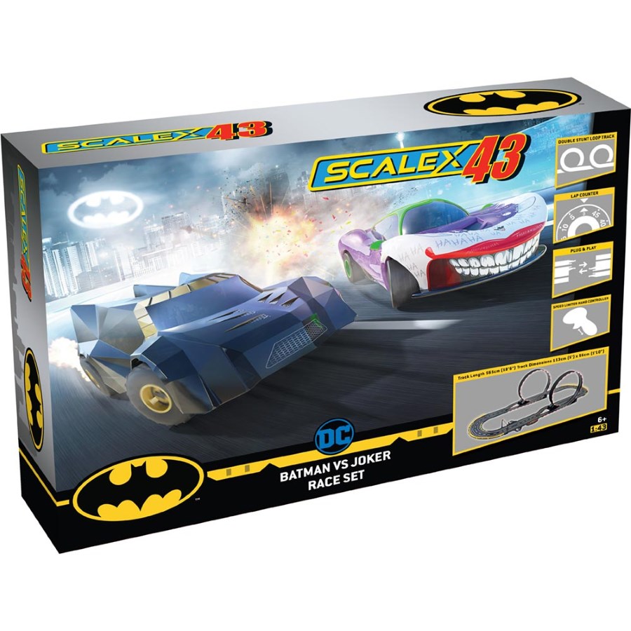 Scalextric Slot Car Set Scalex43 Batman V Joker