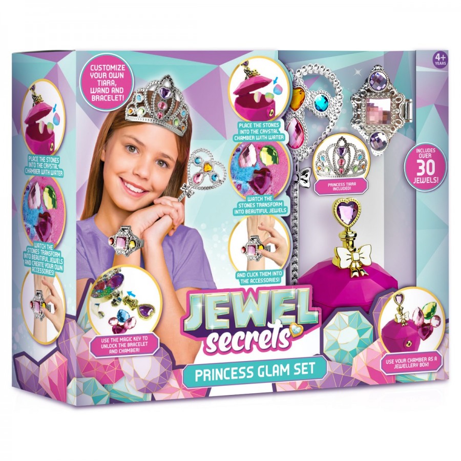 Jewel Secrets Princess Glam Set