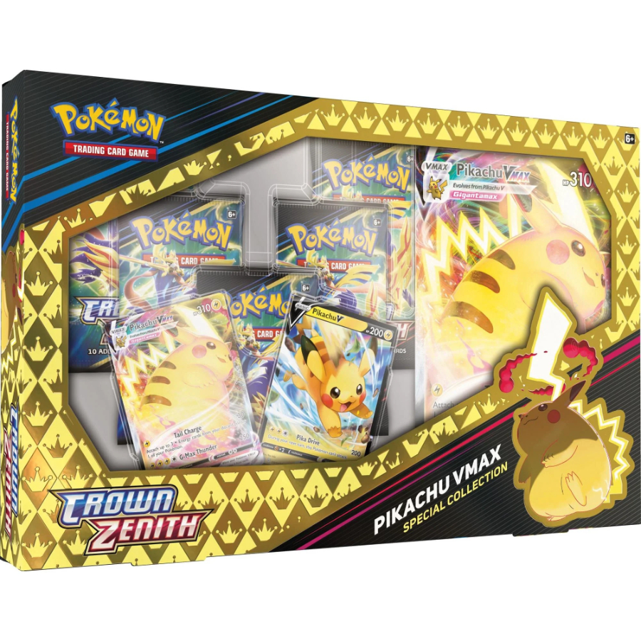 Pokemon TCG Crown Zenith Premium Collection Pikachu VMAX