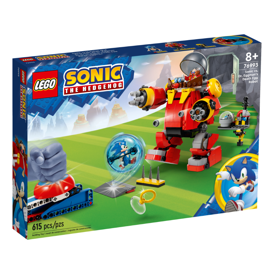 LEGO Sonic The Hedgehog Sonic Vs Dr Eggmans Death Egg Robot