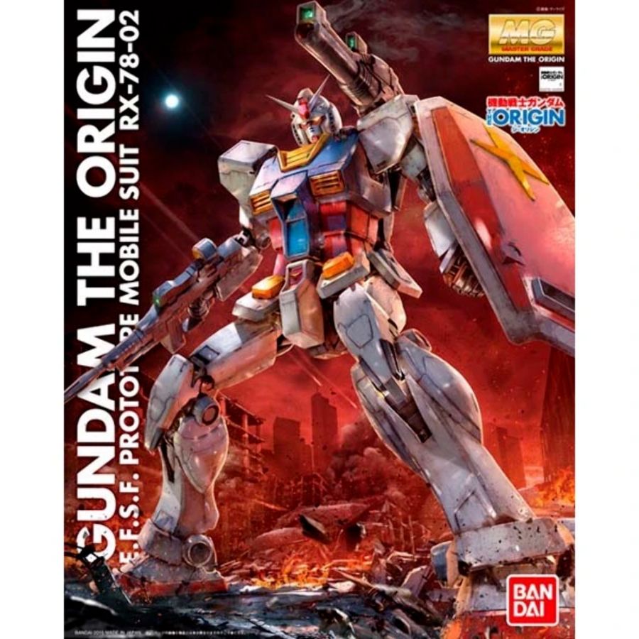 Gundam Model Kit 1:100 MG RX-78 Gundam Origins