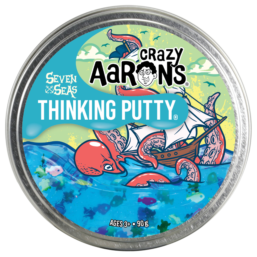 Crazy Aarons Thinking Putty 10cm Trendsetters Seven Seas