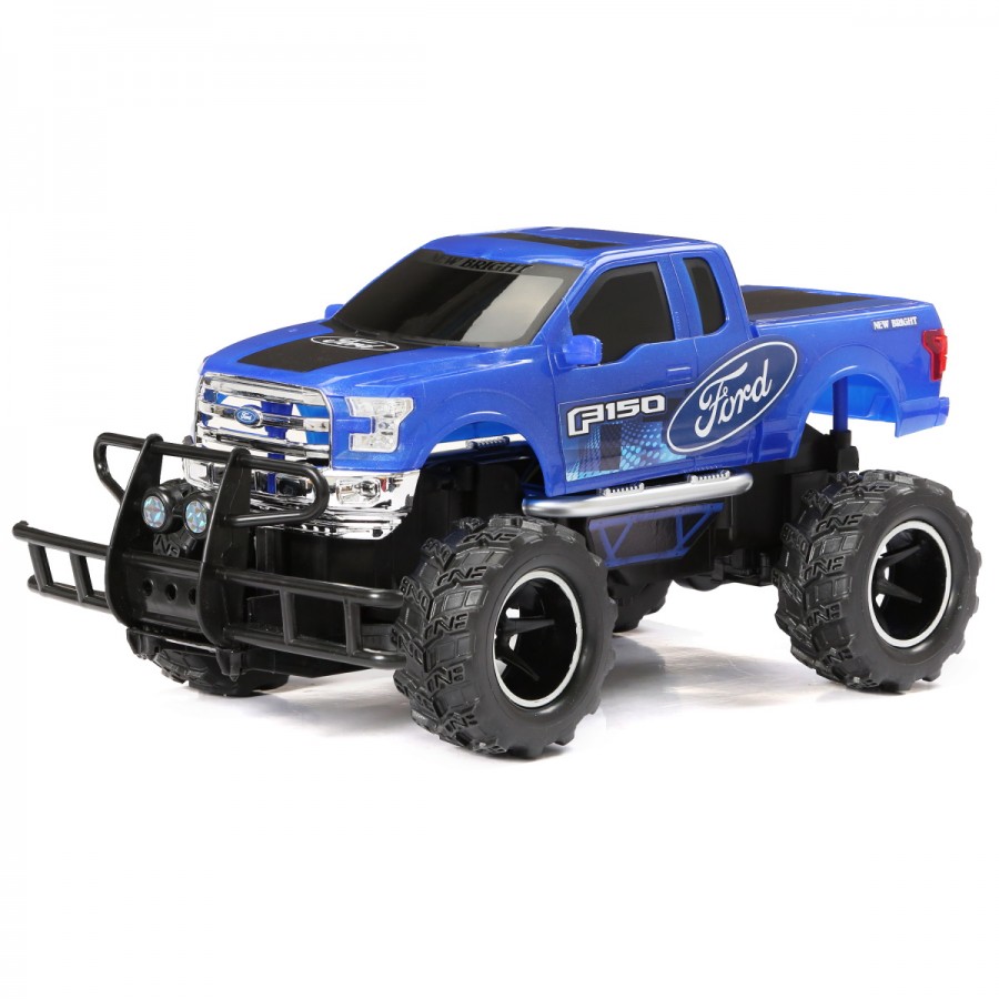 New Bright Radio Control 1:14 Scale Ford F-150 Blue Batteries Included