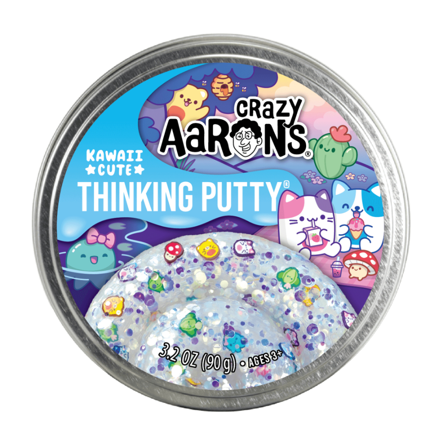 Crazy Aarons Thinking Putty 10cm Trendsetters Kawaii Cute