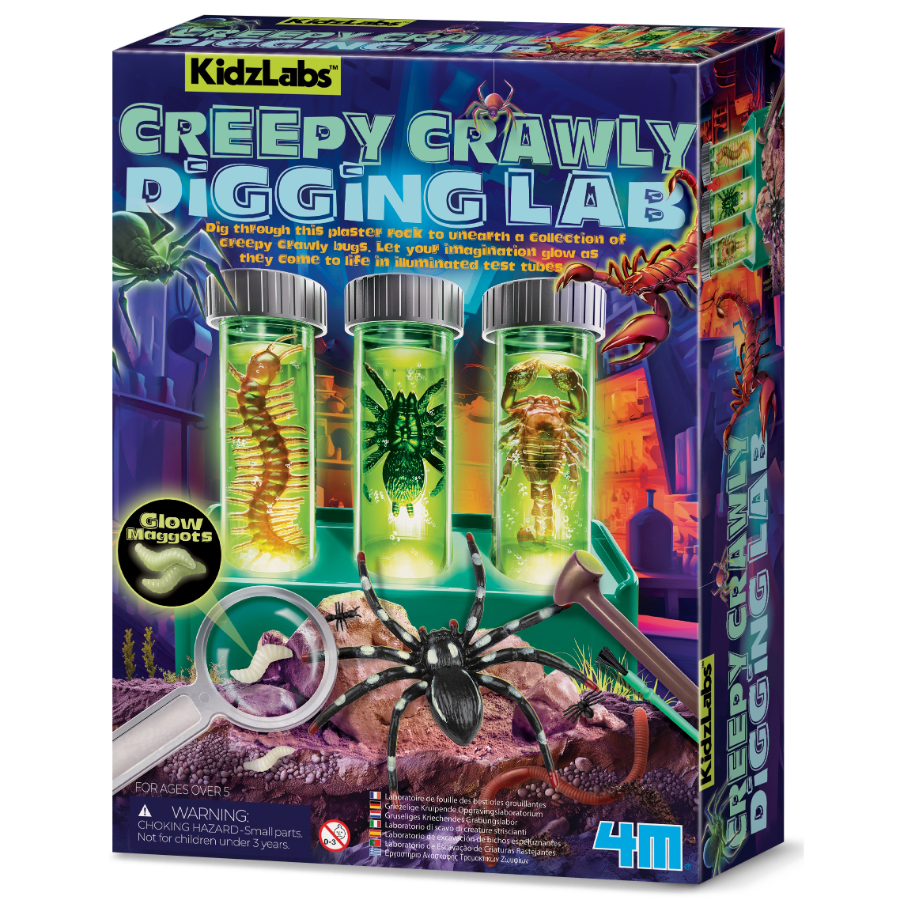 Kidz Lab Creepy Crawley Digging Lab