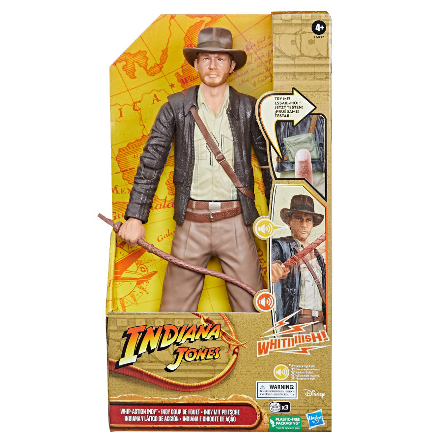 Indiana Jones Whip Action Indy Action Figure