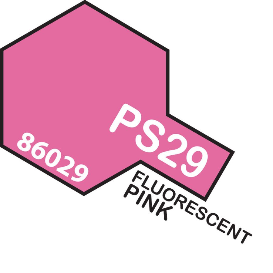 Tamiya Spray Polycarb Paint PS29 Fluorescent Pink