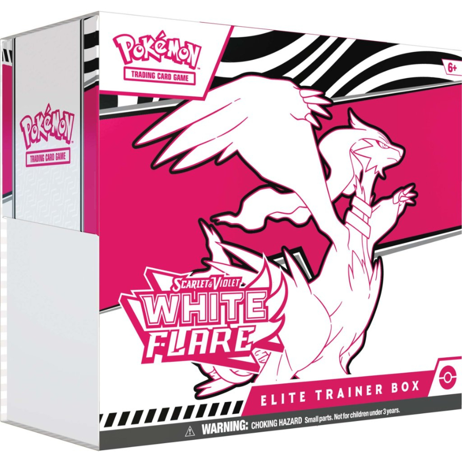 Pokemon TCG Scarlet & Violet White Flare Elite Trainer Box