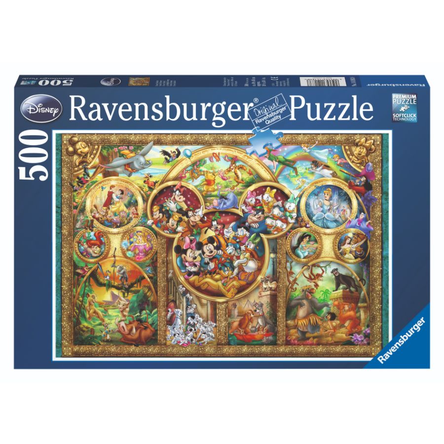 Ravensburger Puzzle Disney 500 Piece Family Puzzle